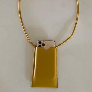 COS Leather Phone Pouch